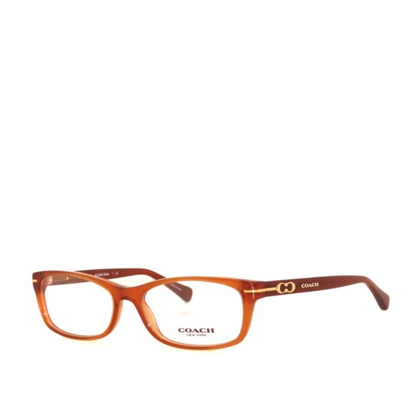 Coach Elise 6054 5251 52 Milky Saddle Eyeglasses HC6054 - Picture 1 of 5